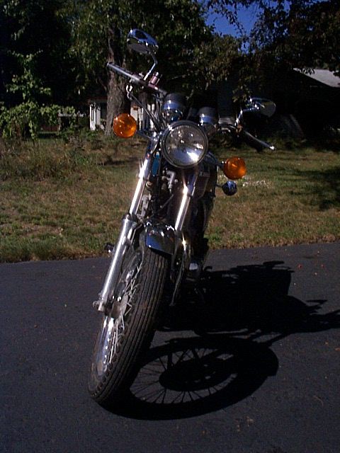 front of bike